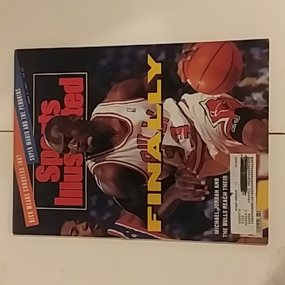 Michael Jordan and the bulls reach their magazine